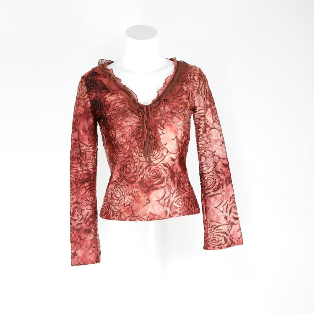Hanky Panky Womens Long Sleeve Size:S Brown